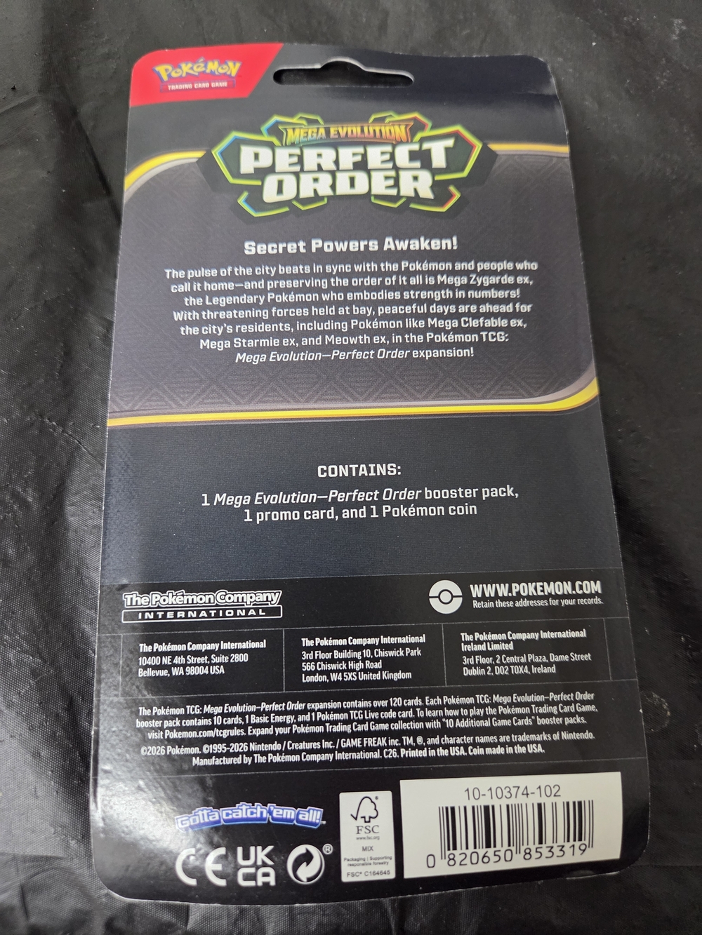 Pokémon Trading Card Game Booster Pack with Makuhita Card - Yellow/Orange - Picture 2 of 2